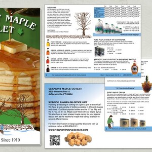 Vermont Maple Outlet Catalog